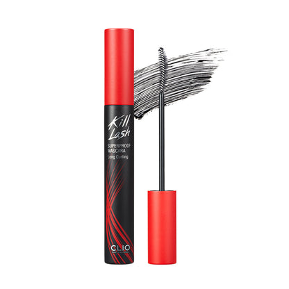 CLIO Kill Lash Superproof Mascara | Lengthening, Volumizing, Thick, Waterproof, Smudge Proof, Long Lasting
