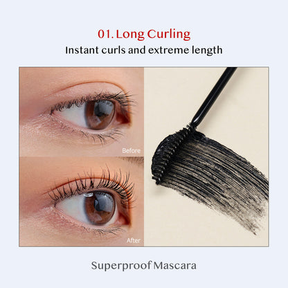 CLIO Kill Lash Superproof Mascara | Lengthening, Volumizing, Thick, Waterproof, Smudge Proof, Long Lasting