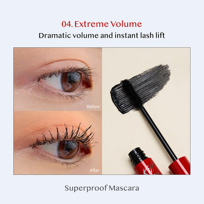 CLIO Kill Lash Superproof Mascara | Lengthening, Volumizing, Thick, Waterproof, Smudge Proof, Long Lasting