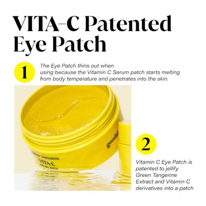 GOODAL Green Tangerine Vitamin C Moisturizing Eye Patch