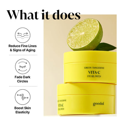 GOODAL Green Tangerine Vitamin C Moisturizing Eye Patch