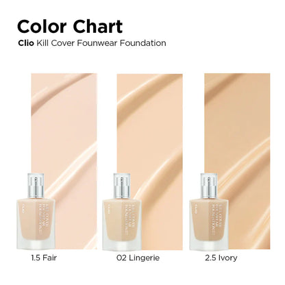 CLIO Kill Cover Founwear Foundation The Original 21N Linen