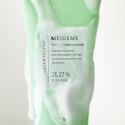 MEIDEME Green Salvia Mild Cleansing foam