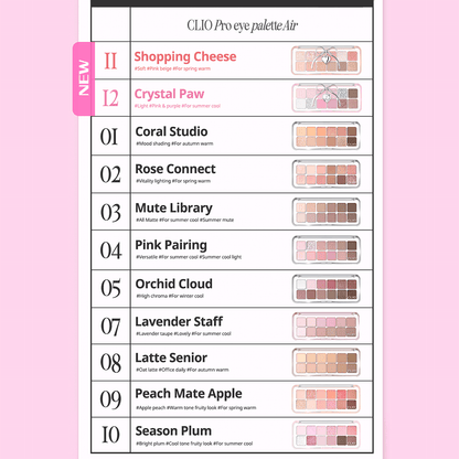 CLIO PRO EYE PALETTE AIR