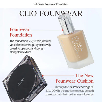 CLIO Kill Cover Founwear Foundation The Original 21N Linen