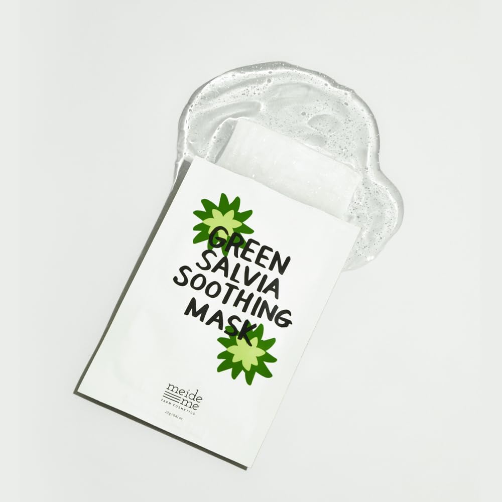 MEIDEME Green Salvia Soothing Mask Sheet